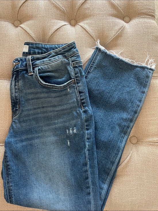 Vervet Denim - Vervet Women’s Mid-Rise Straight Leg Ankle Jeans